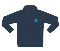 Octopus Hoodie with zipper