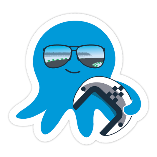 "Turbo Charged" Sticker