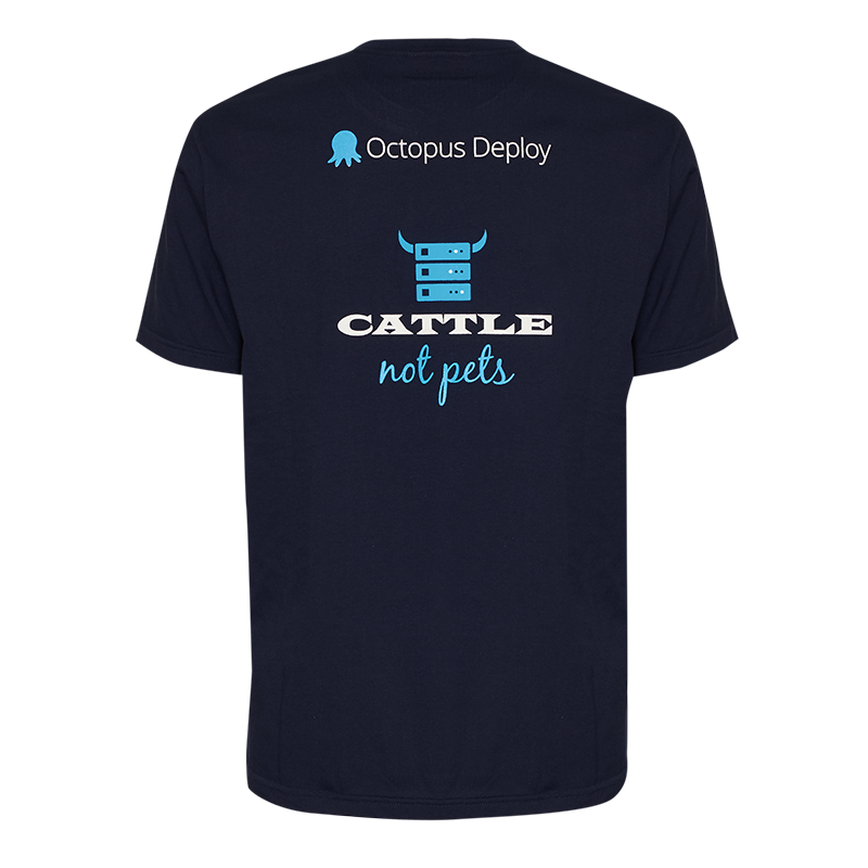 "Cattle, not pets" T-Shirt