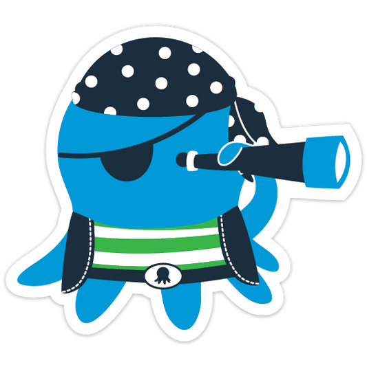 "Pirate" Sticker