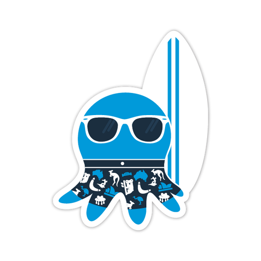 "Surfer" Sticker