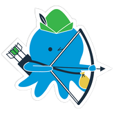 "Robin Hood" Sticker