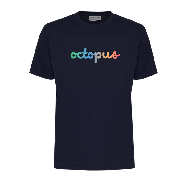 "Ombre Octopus Word" T-Shirt